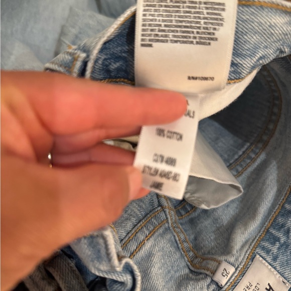 Agolde Jamie Light Wash Jeans - Picture 10 of 10